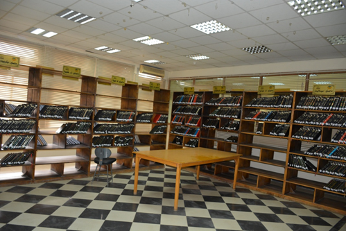 A special hall for scientific theses 